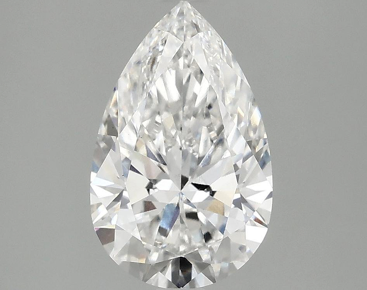 2.01 Carat Pear Shaped Ideal Cut VS1 IGI Certified Lab Grown Diamond