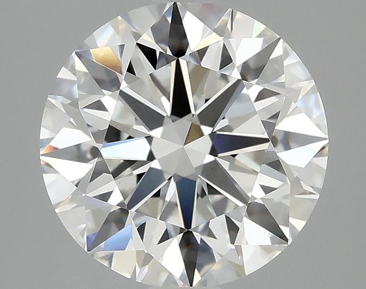 3.04 Carat Round Shaped Excellent Cut VVS2 IGI Certified Lab Grown Diamond
