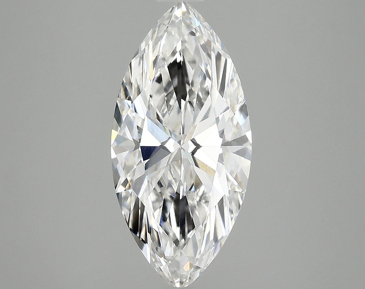 2.99 Carat Marquise Shaped Excellent Cut VVS2 IGI Certified Lab Grown Diamond