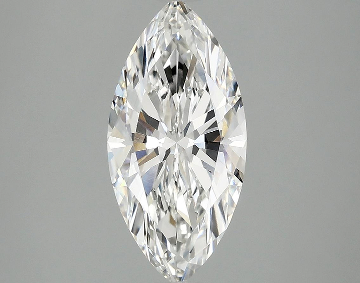 2.02 Carat Marquise Shaped Excellent Cut VVS2 IGI Certified Lab Grown Diamond