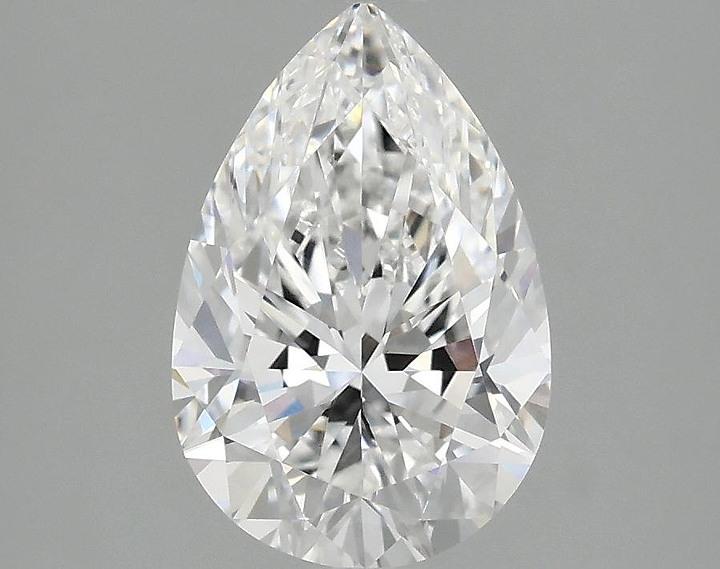 2.1 Carat Pear Shaped Excellent Cut VVS2 IGI Certified Lab Grown Diamond