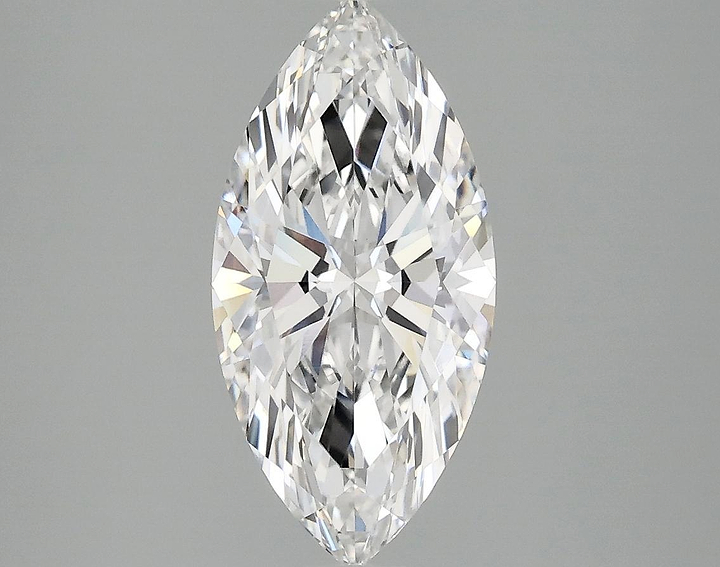 2.09 Carat Marquise Shaped Ideal Cut VVS2 IGI Certified Lab Grown Diamond