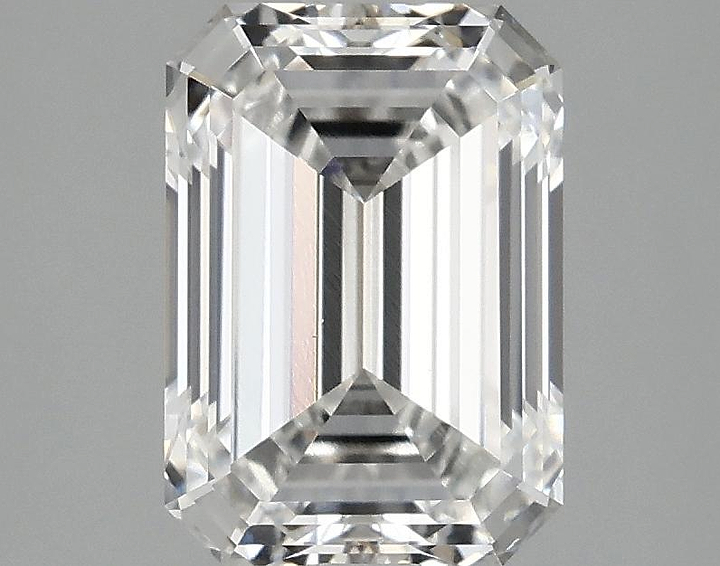 2.52 Carat Emerald Shaped Ideal Cut VS1 IGI Certified Lab Grown Diamond