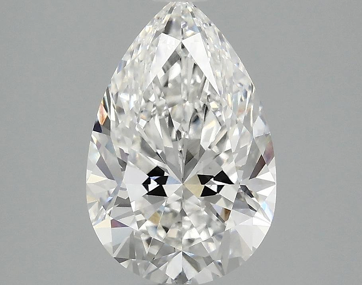 2.1 Carat Pear Shaped Excellent Cut VVS2 IGI Certified Lab Grown Diamond