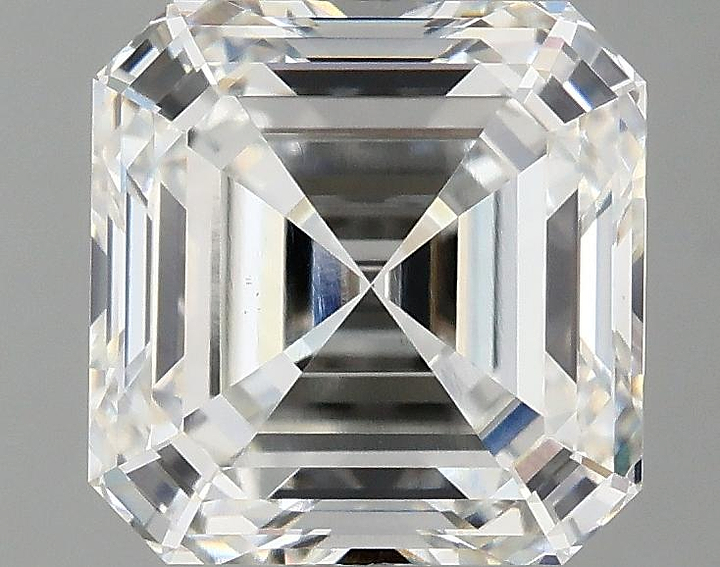 2.08 Carat Asscher Shaped Ideal Cut VS1 IGI Certified Lab Grown Diamond