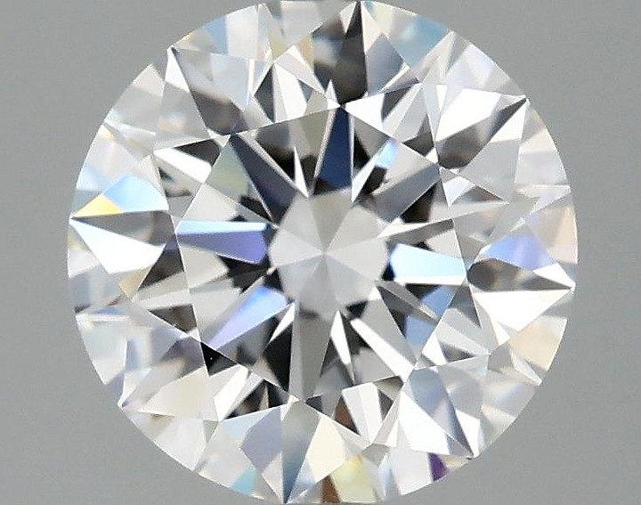 2.06 Carat Round Shaped Ideal Cut VVS2 IGI Certified Lab Grown Diamond