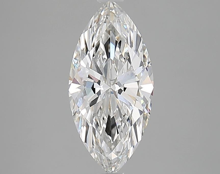 2.02 Carat Marquise Shaped Excellent Cut VVS2 IGI Certified Lab Grown Diamond