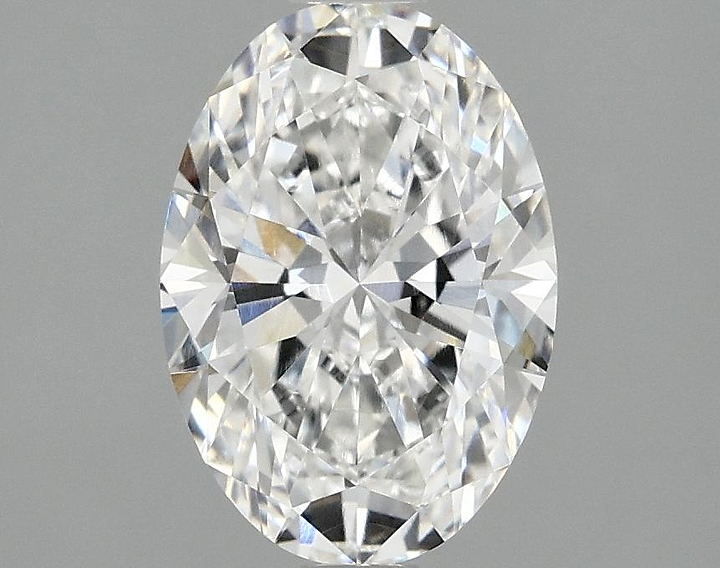 1.58 Carat Oval Shaped Ideal Cut VVS2 IGI Certified Lab Grown Diamond