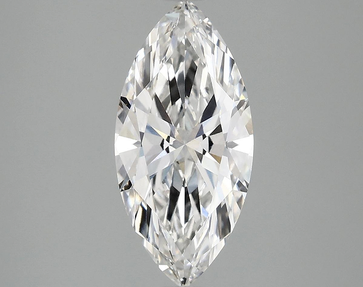 2.1 Carat Marquise Shaped Excellent Cut VS1 IGI Certified Lab Grown Diamond