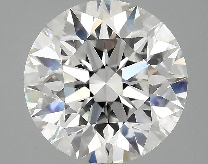 2.83 Carat Round Shaped Excellent Cut VVS2 IGI Certified Lab Grown Diamond