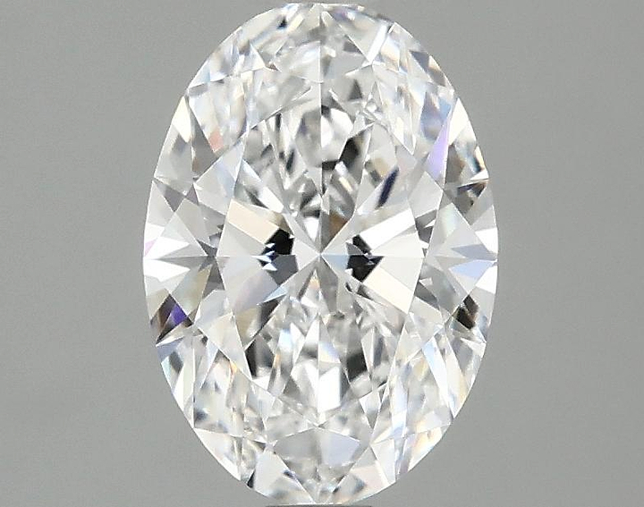 1.42 Carat Oval Shaped Ideal Cut VVS2 IGI Certified Lab Grown Diamond