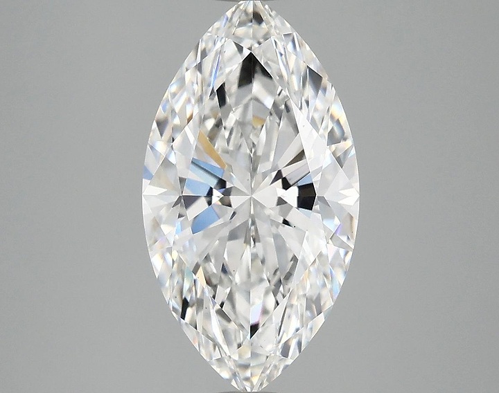 3.07 Carat Marquise Shaped Excellent Cut VS1 IGI Certified Lab Grown Diamond