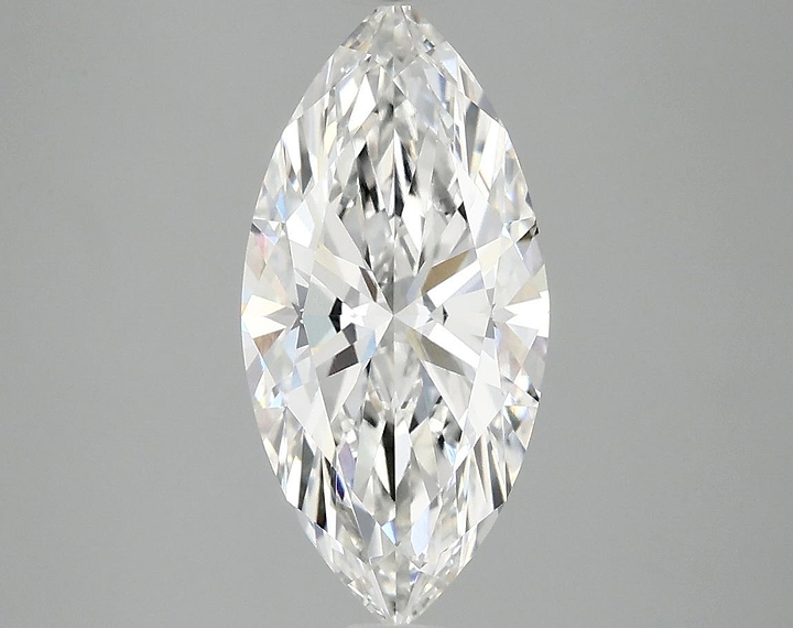 2.08 Carat Marquise Shaped Excellent Cut VVS2 IGI Certified Lab Grown Diamond