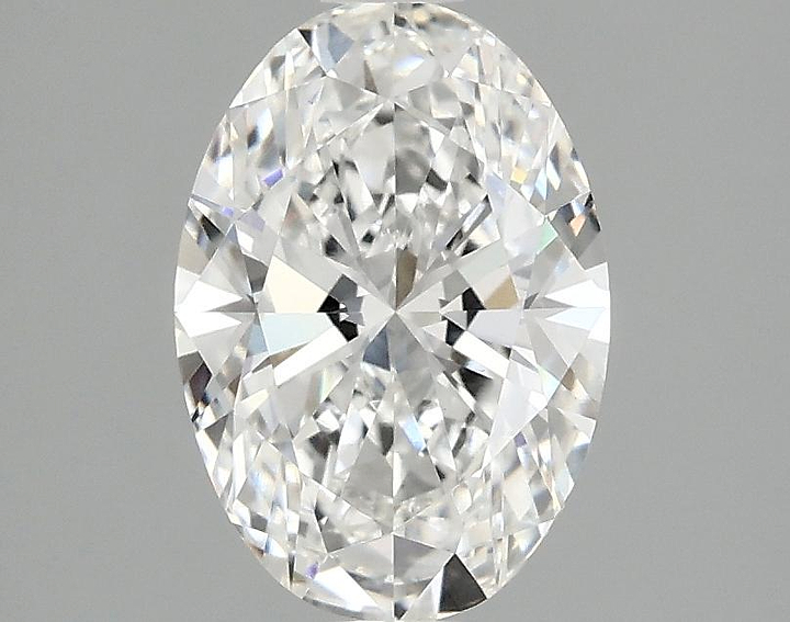 1.52 Carat Oval Shaped Ideal Cut VVS2 IGI Certified Lab Grown Diamond