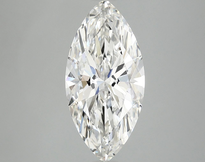 3.0 Carat Marquise Shaped Excellent Cut VVS2 IGI Certified Lab Grown Diamond