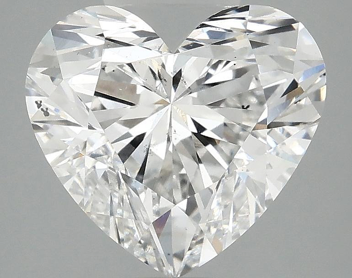 3.03 Carat Heart Shaped Ideal Cut SI1 IGI Certified Lab Grown Diamond