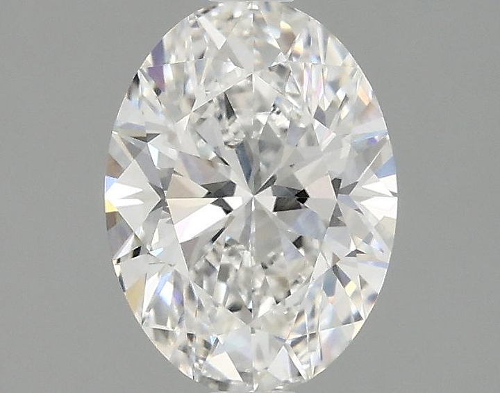1.5 Carat Oval Shaped Excellent Cut VVS2 IGI Certified Lab Grown Diamond
