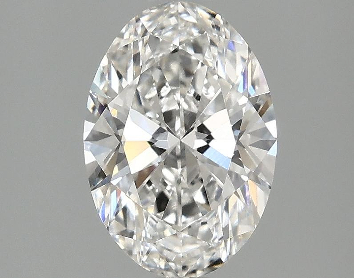 1.5 Carat Oval Shaped Ideal Cut VVS2 IGI Certified Lab Grown Diamond