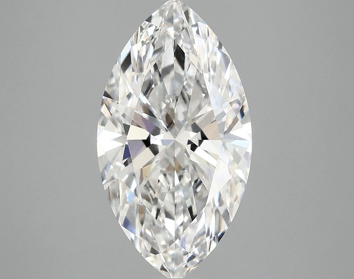 3.05 Carat Marquise Shaped Excellent Cut VS1 IGI Certified Lab Grown Diamond