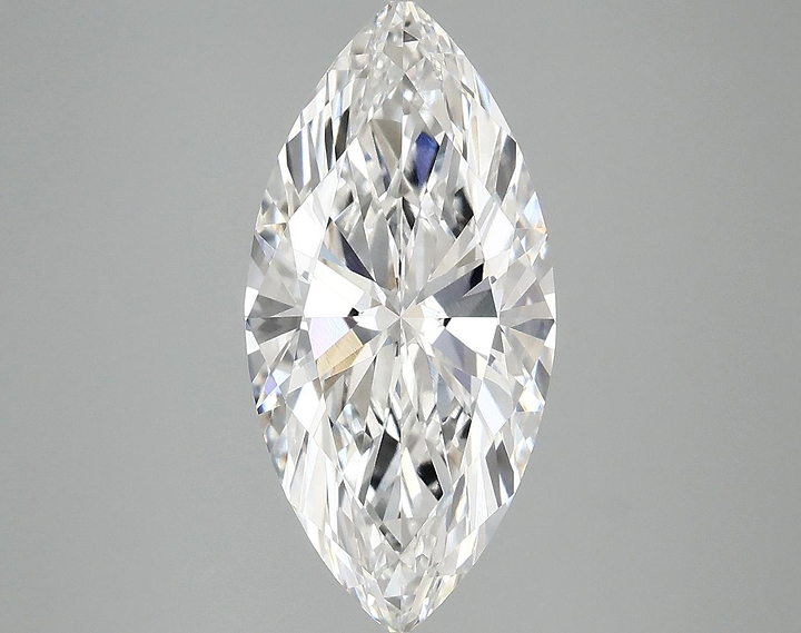 3.02 Carat Marquise Shaped Excellent Cut VVS2 IGI Certified Lab Grown Diamond