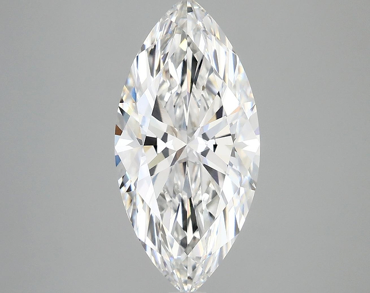 3.03 Carat Marquise Shaped Excellent Cut VS1 IGI Certified Lab Grown Diamond