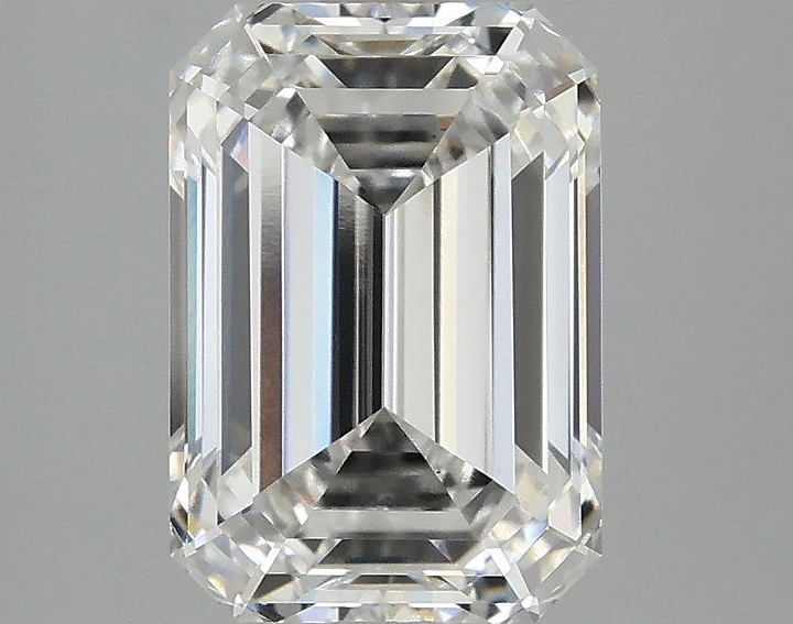3.1 Carat Emerald Shaped Ideal Cut VS1 IGI Certified Lab Grown Diamond