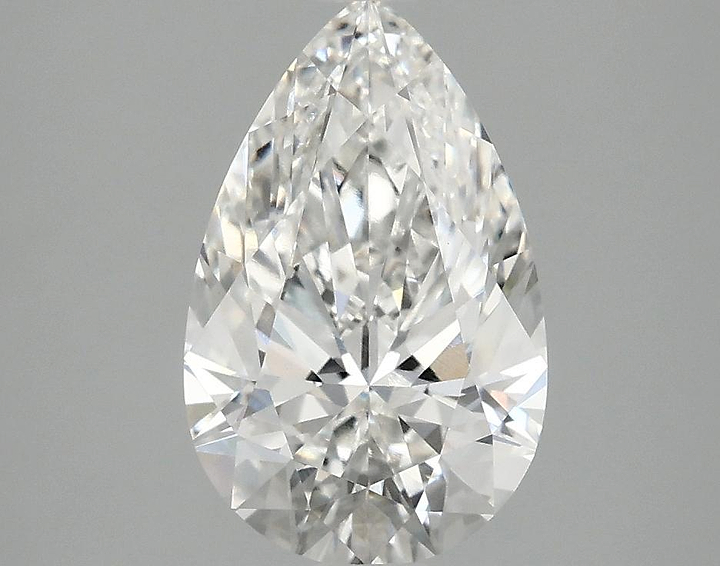 2.08 Carat Pear Shaped Ideal Cut VVS2 IGI Certified Lab Grown Diamond