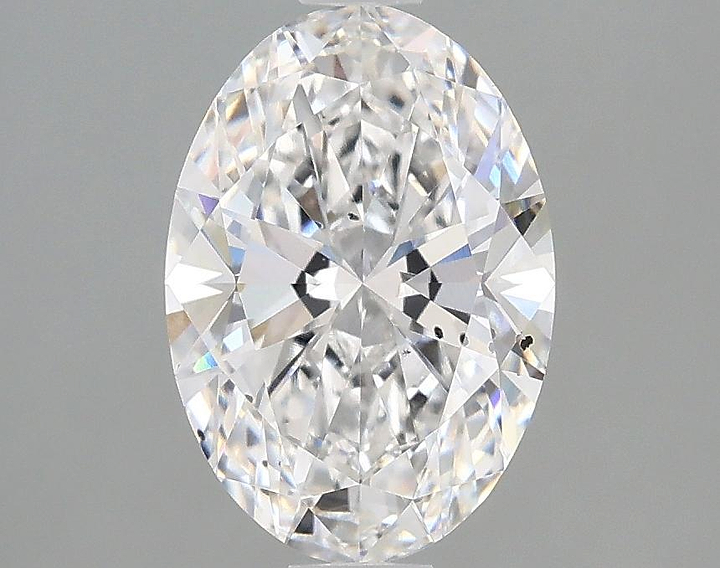 1.86 Carat Oval Shaped Ideal Cut SI1 IGI Certified Lab Grown Diamond