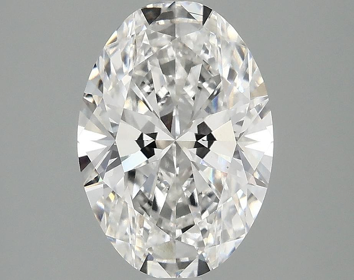 2.5 Carat Oval Shaped Ideal Cut VS1 IGI Certified Lab Grown Diamond