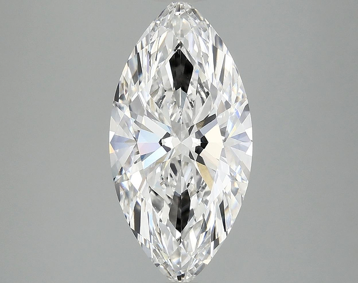 2.92 Carat Marquise Shaped Ideal Cut VVS2 IGI Certified Lab Grown Diamond