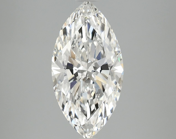 2.98 Carat Marquise Shaped Ideal Cut VVS2 IGI Certified Lab Grown Diamond