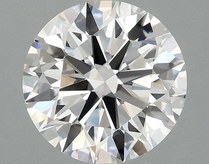 2.05 Carat Round Shaped Ideal Cut VVS2 IGI Certified Lab Grown Diamond