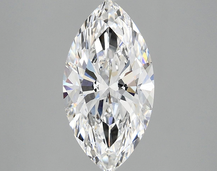 3.03 Carat Marquise Shaped Ideal Cut VS1 IGI Certified Lab Grown Diamond