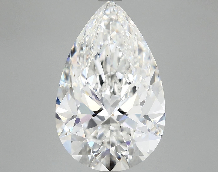 7.19 Carat Pear Shaped Ideal Cut VS1 IGI Certified Lab Grown Diamond