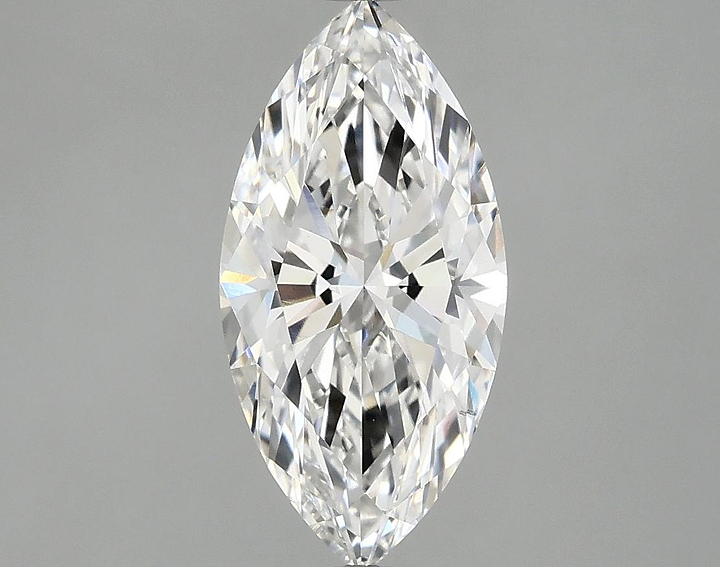 2.06 Carat Marquise Shaped Ideal Cut VS1 IGI Certified Lab Grown Diamond