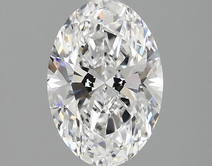 1.58 Carat Oval Shaped Ideal Cut VVS2 IGI Certified Lab Grown Diamond