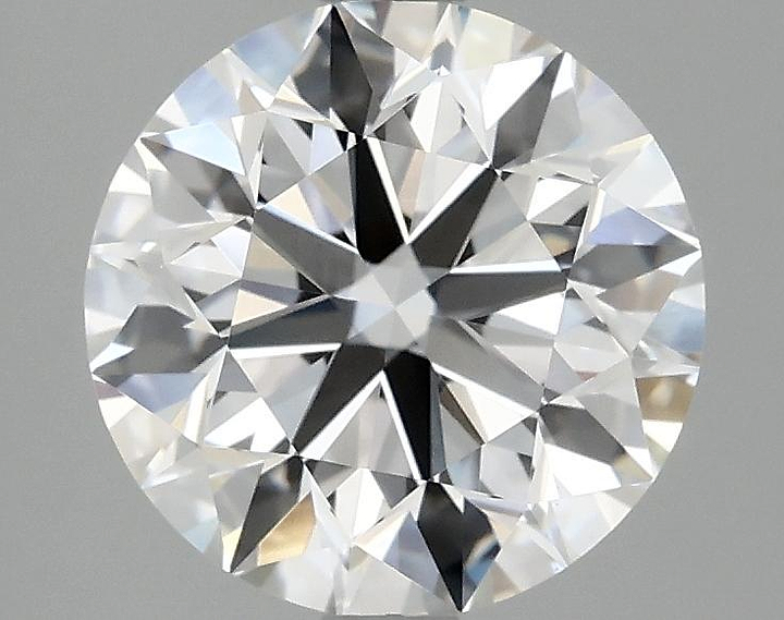 2.52 Carat Round Shaped Excellent Cut VVS2 IGI Certified Lab Grown Diamond