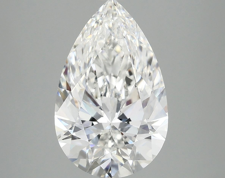4.08 Carat Pear Shaped Ideal Cut VS1 IGI Certified Lab Grown Diamond