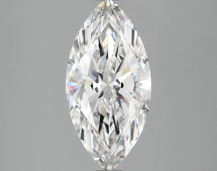 2.1 Carat Marquise Shaped Very Good Cut VS1 IGI Certified Lab Grown Diamond
