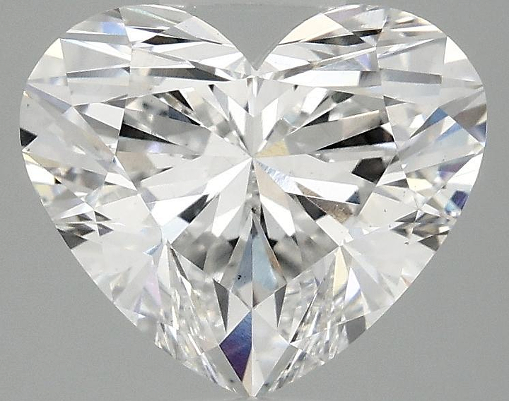 3.09 Carat Heart Shaped Excellent Cut VS2 IGI Certified Lab Grown Diamond