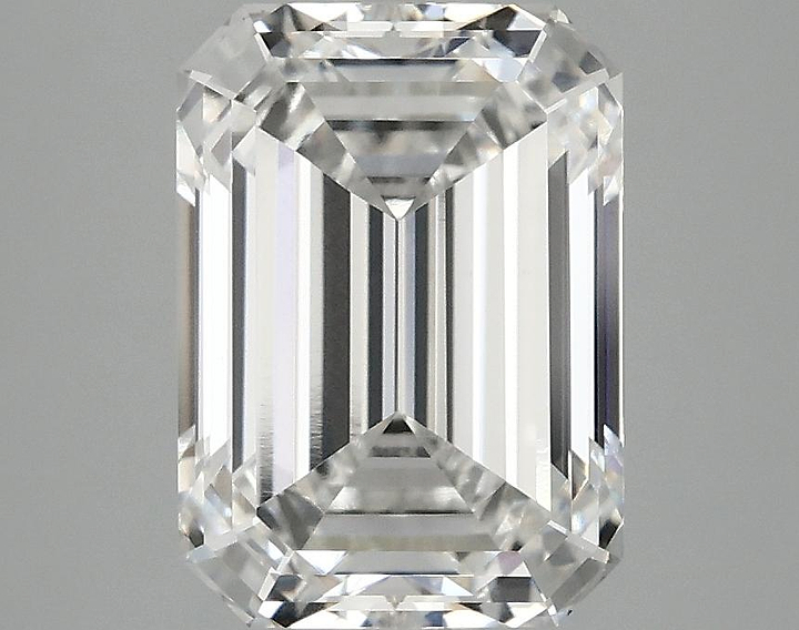 3.09 Carat Emerald Shaped Ideal Cut VS1 IGI Certified Lab Grown Diamond