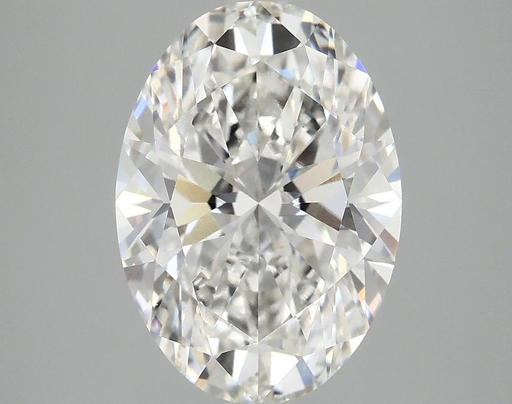 4.08 Carat Oval Shaped Ideal Cut VVS2 IGI Certified Lab Grown Diamond
