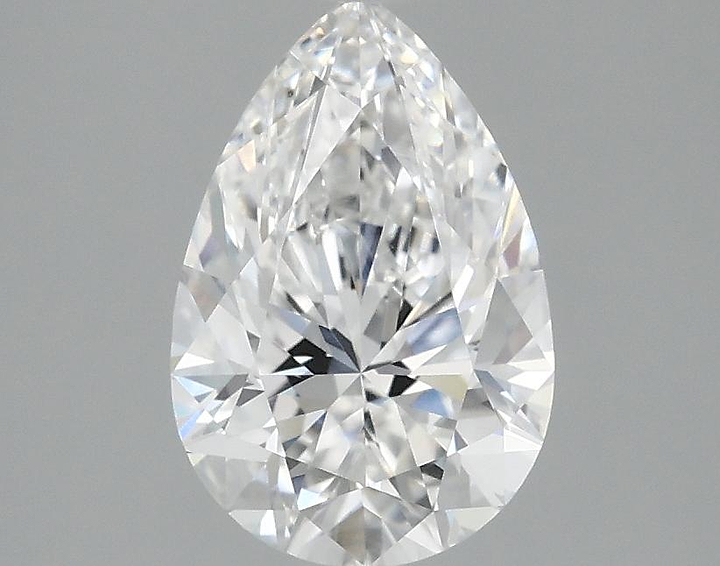 1.69 Carat Pear Shaped Excellent Cut VVS2 IGI Certified Lab Grown Diamond