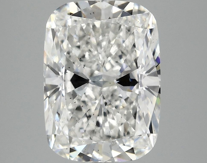 4.08 Carat Cushion Shaped Excellent Cut SI1 IGI Certified Lab Grown Diamond