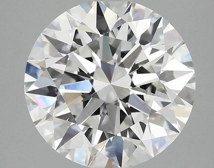 3.07 Carat Round Shaped Ideal Cut VVS2 IGI Certified Lab Grown Diamond