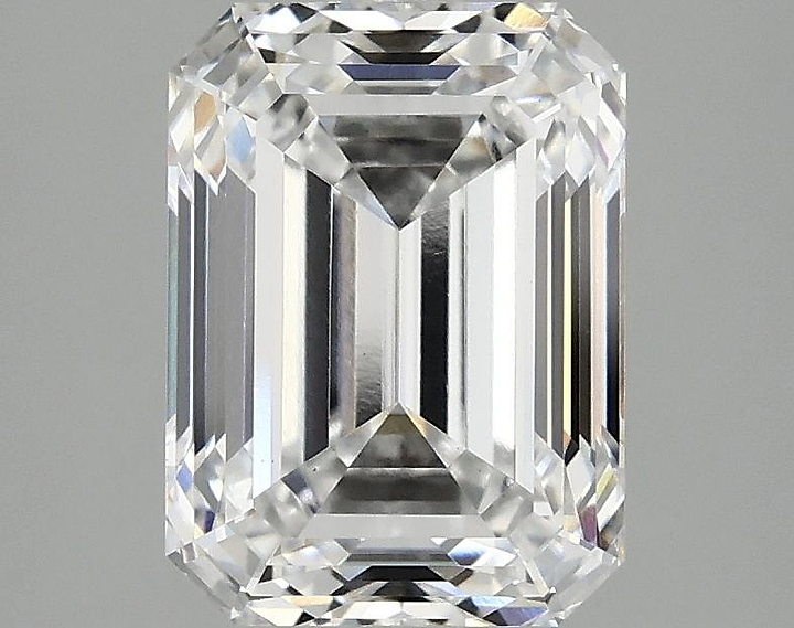 2.97 Carat Emerald Shaped Excellent Cut VS1 IGI Certified Lab Grown Diamond