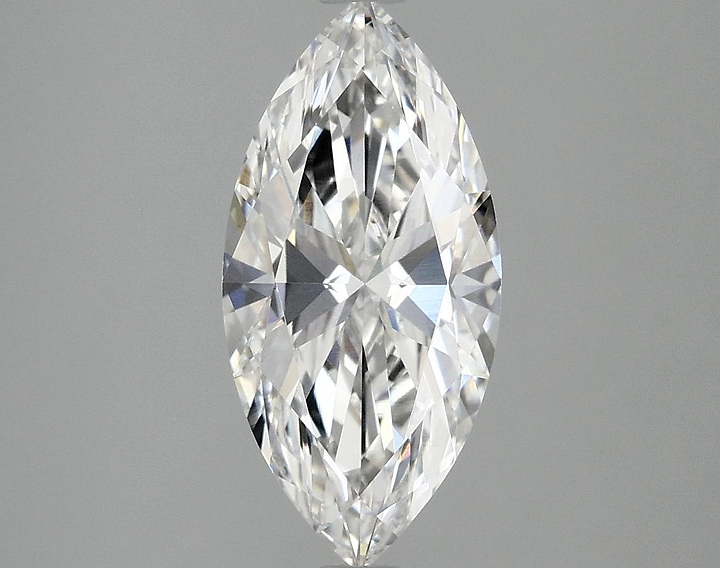 2.02 Carat Marquise Shaped Excellent Cut VS1 IGI Certified Lab Grown Diamond