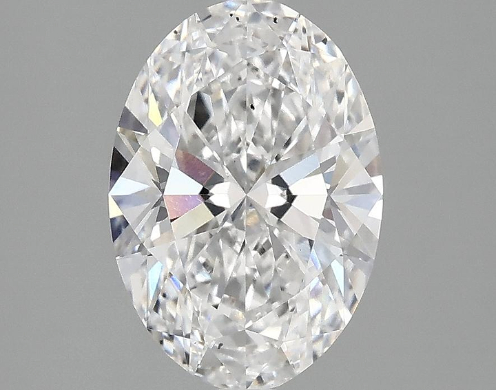 2.1 Carat Oval Shaped Ideal Cut SI1 IGI Certified Lab Grown Diamond