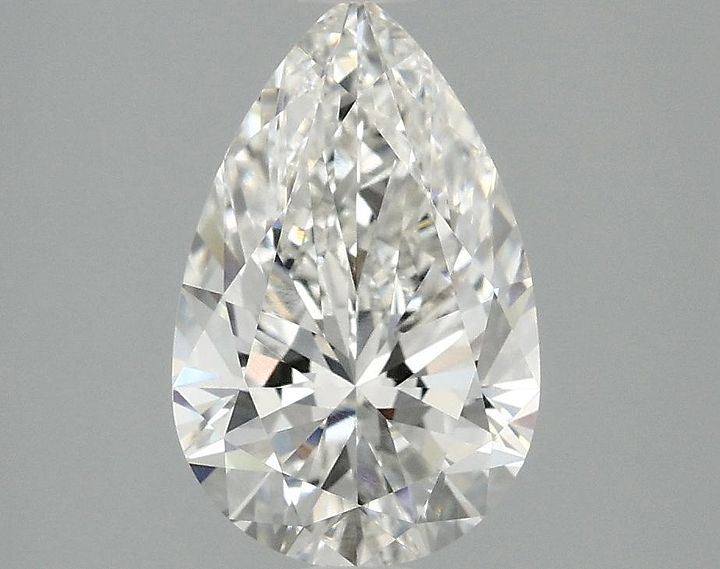 2.04 Carat Pear Shaped Ideal Cut VVS2 IGI Certified Lab Grown Diamond