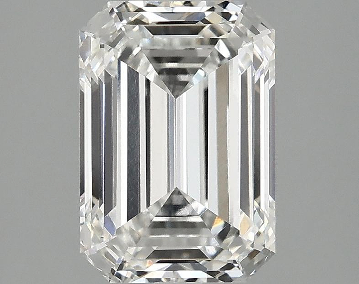 2.51 Carat Emerald Shaped Ideal Cut VS1 IGI Certified Lab Grown Diamond